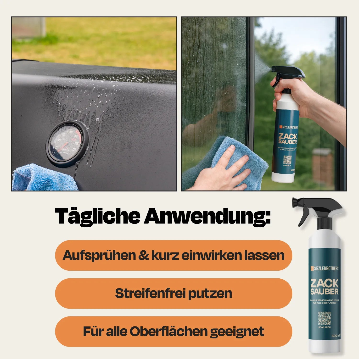 Zack Sauber Reiniger