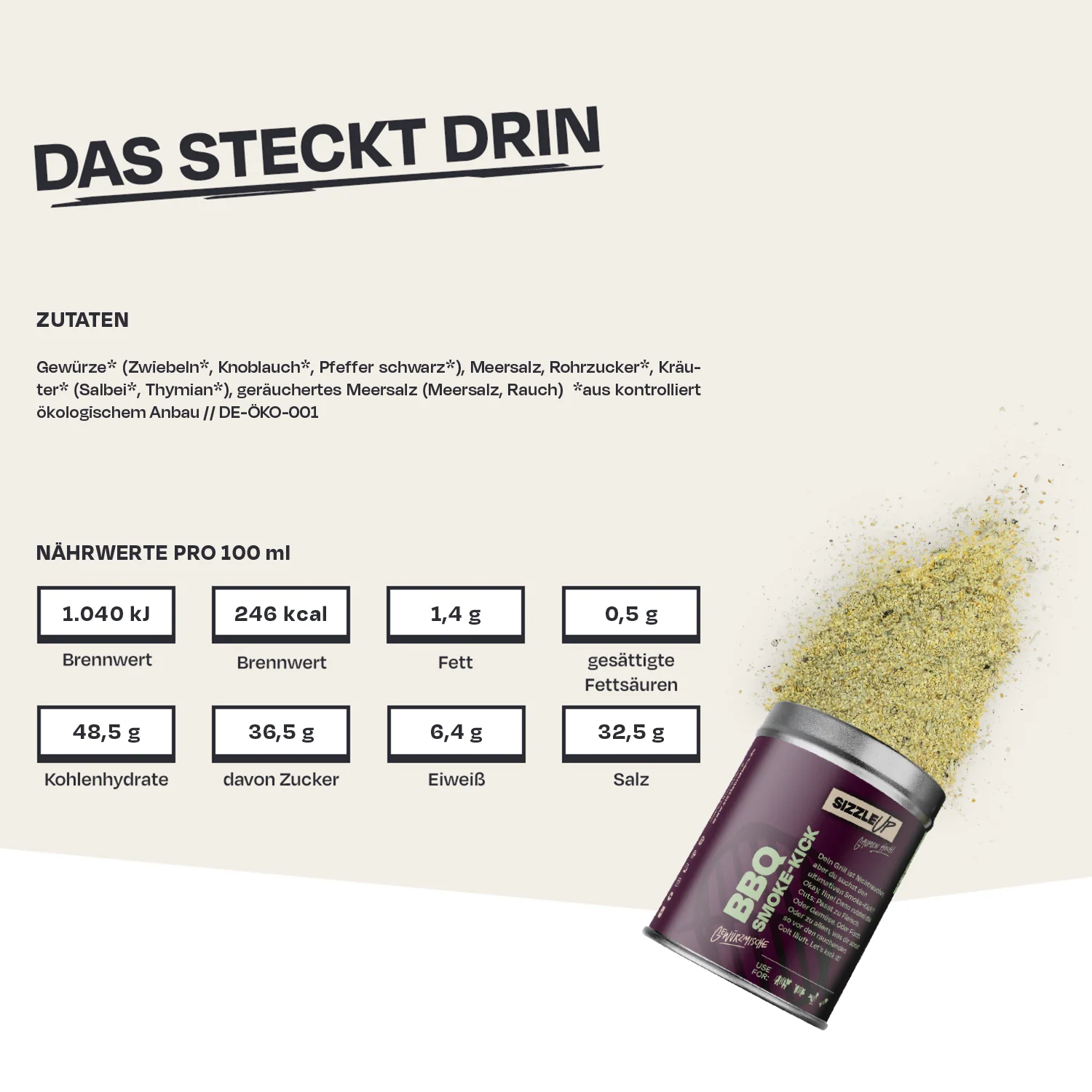 BBQ Smoke-Kick (6 Stk.)