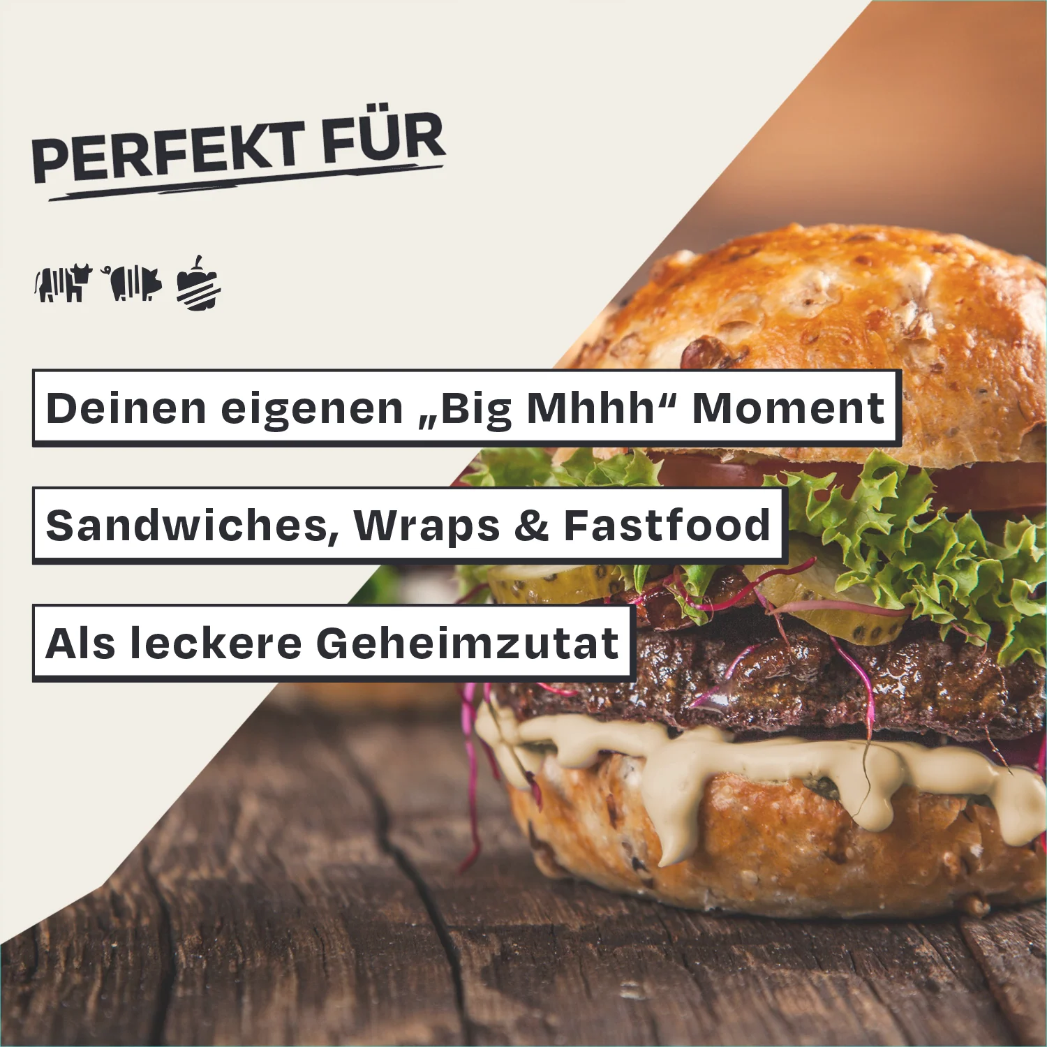 Big Mhhh – Burger & Sandwichsauce