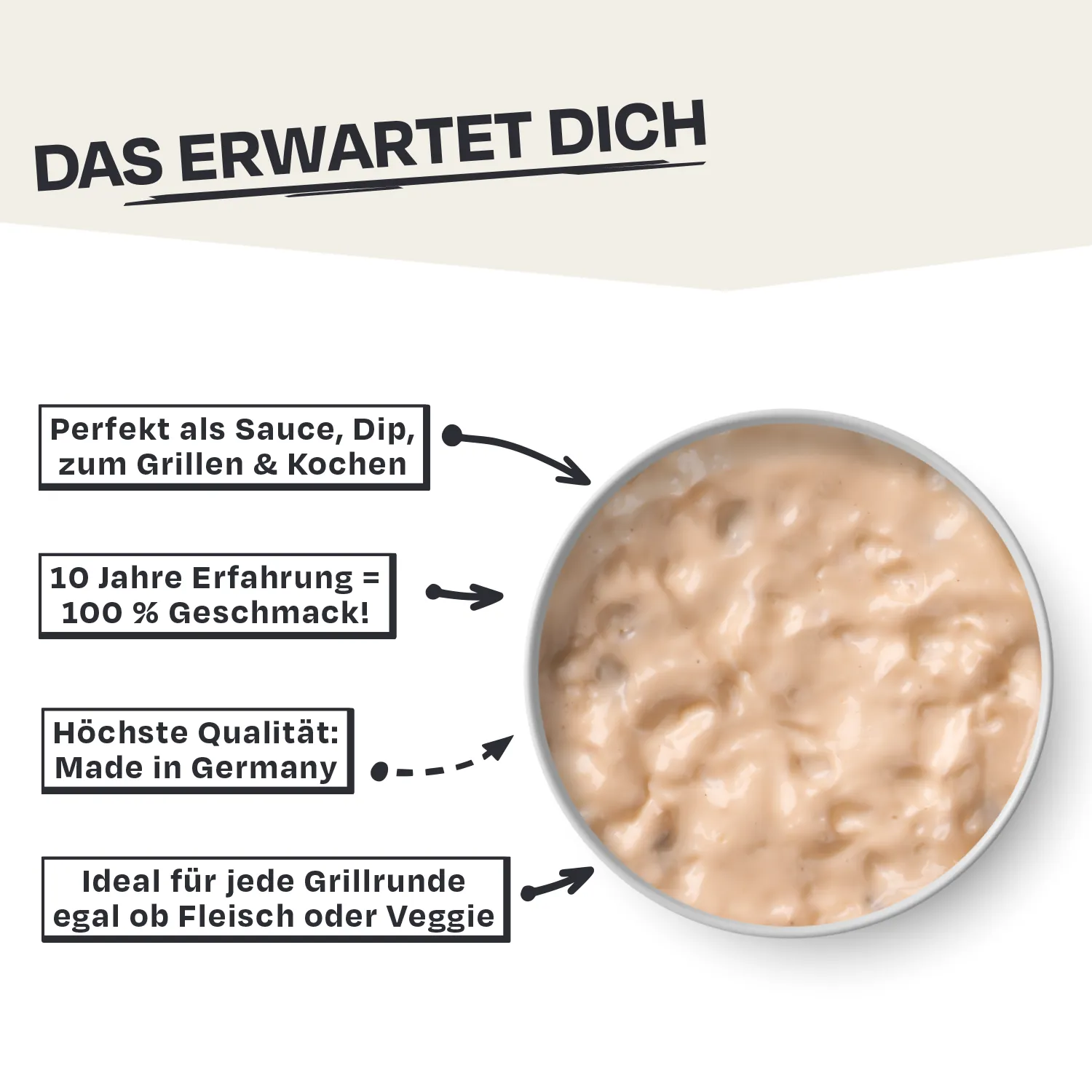 Big Mhhh – Burger & Sandwichsauce