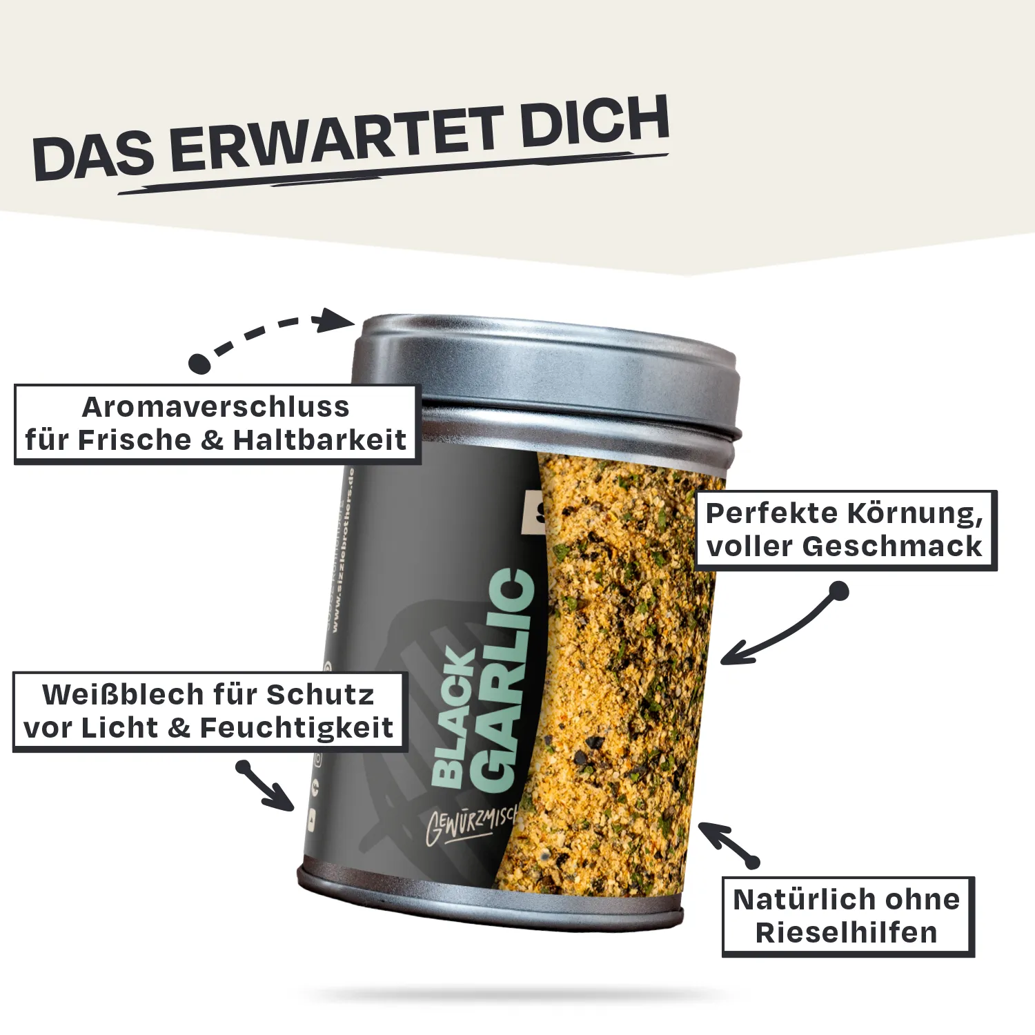 Black Garlic Gewürz (6 Stk.)