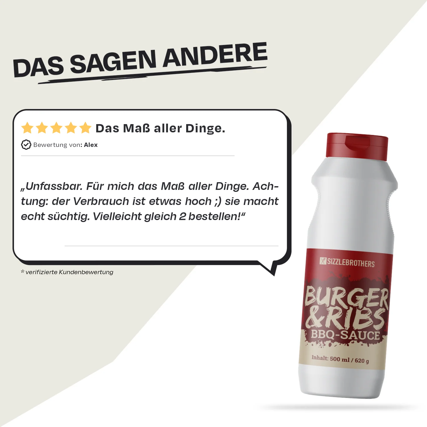 Burger & Ribs BBQ-Sauce