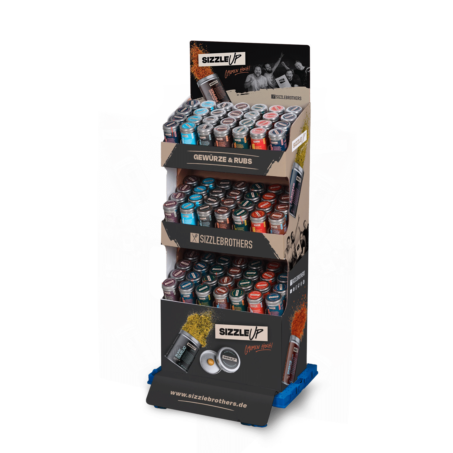 SizzleUp Gewürz-Display