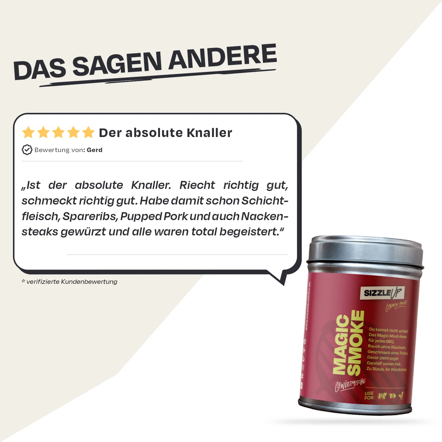 Magic Smoke BBQ Rub (6 Stk.)