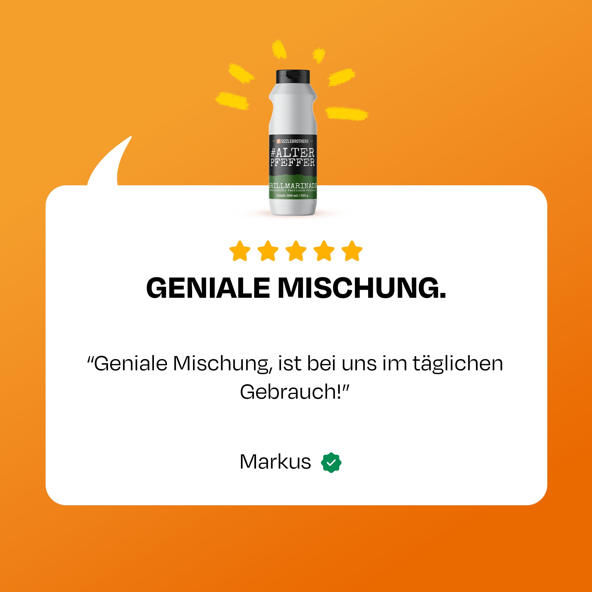 Alter Pfeffer Marinade