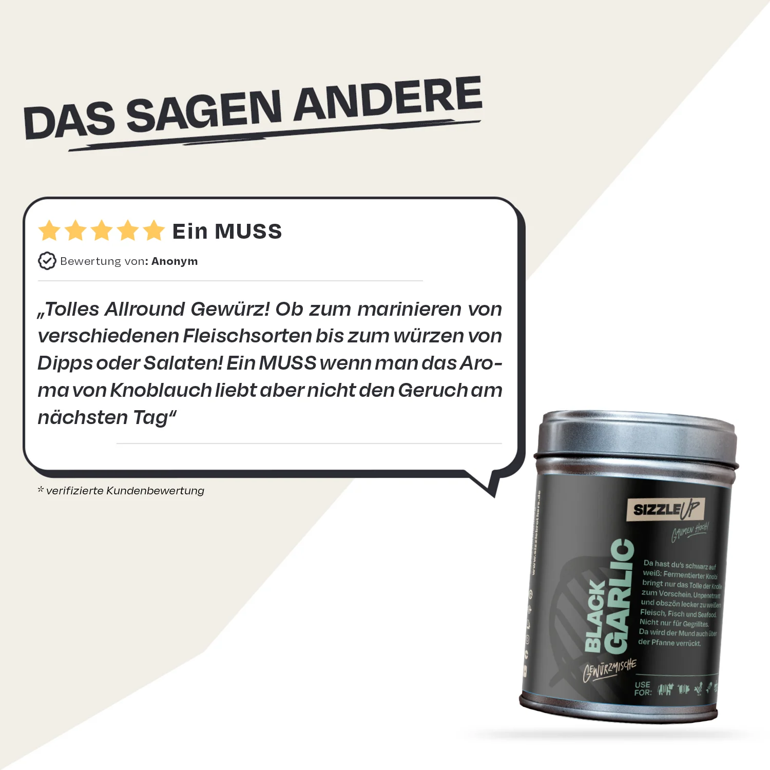 Black Garlic Gewürz (6 Stk.)