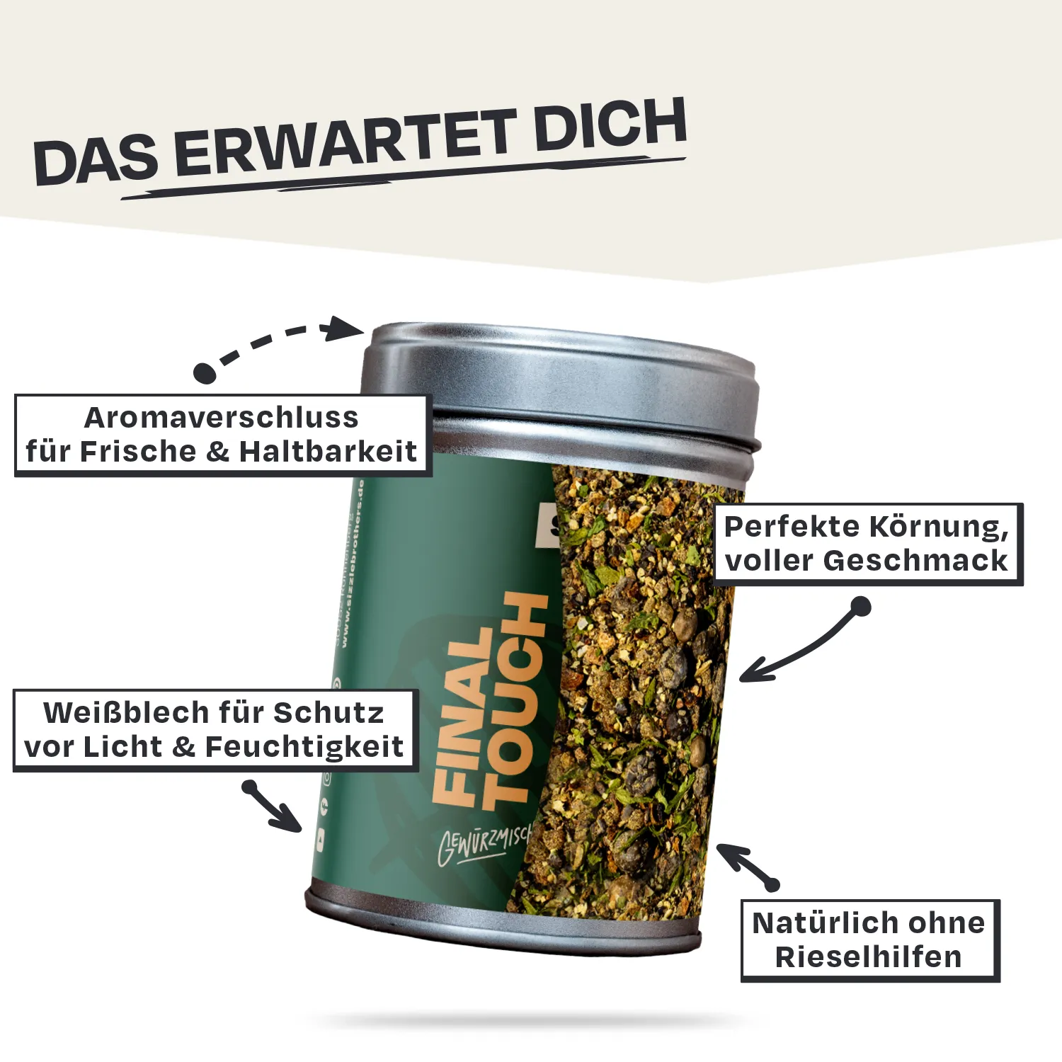 Final Touch Steakgewürz (6 Stk.)