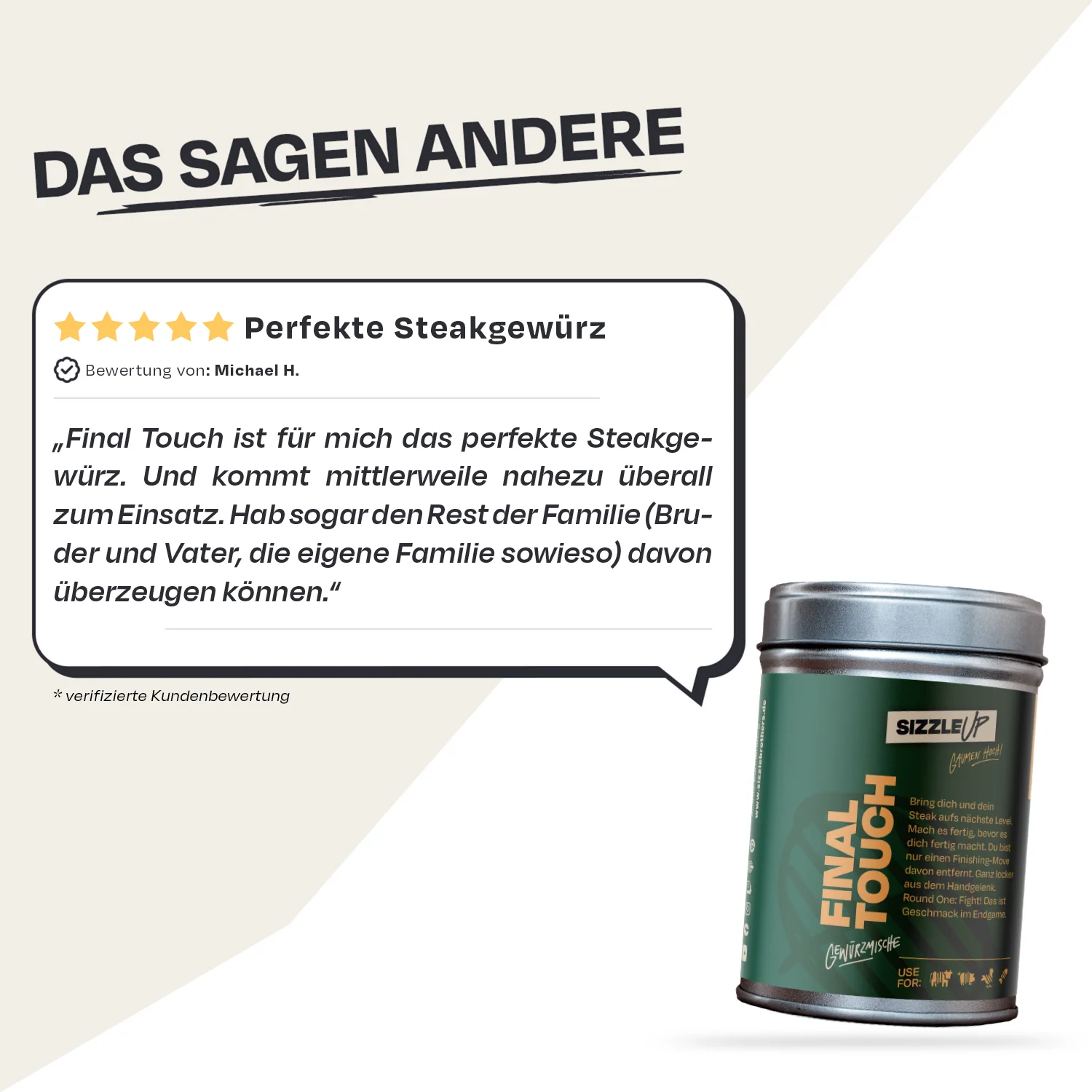 Final Touch Steakgewürz (6 Stk.)