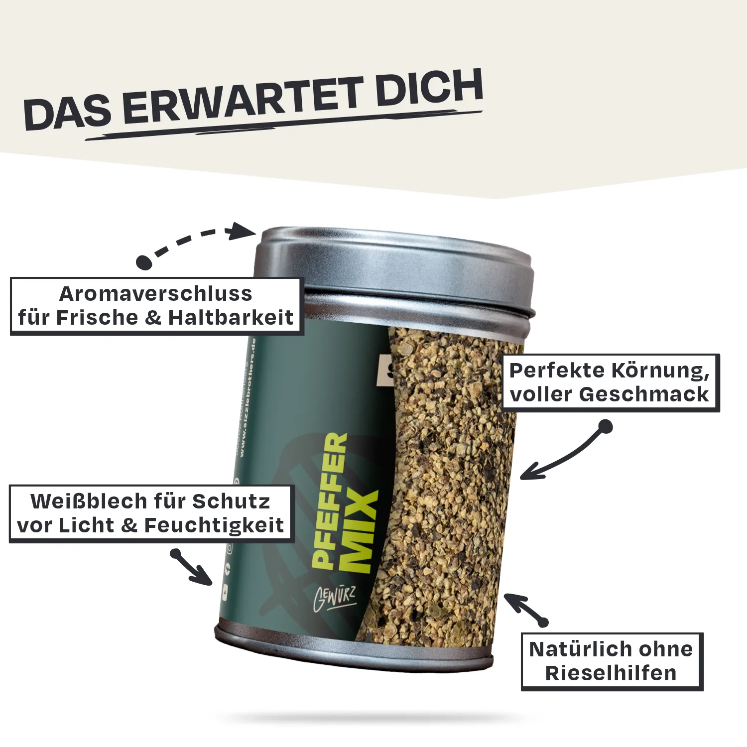 Pfeffer Mix (6 Stk.)