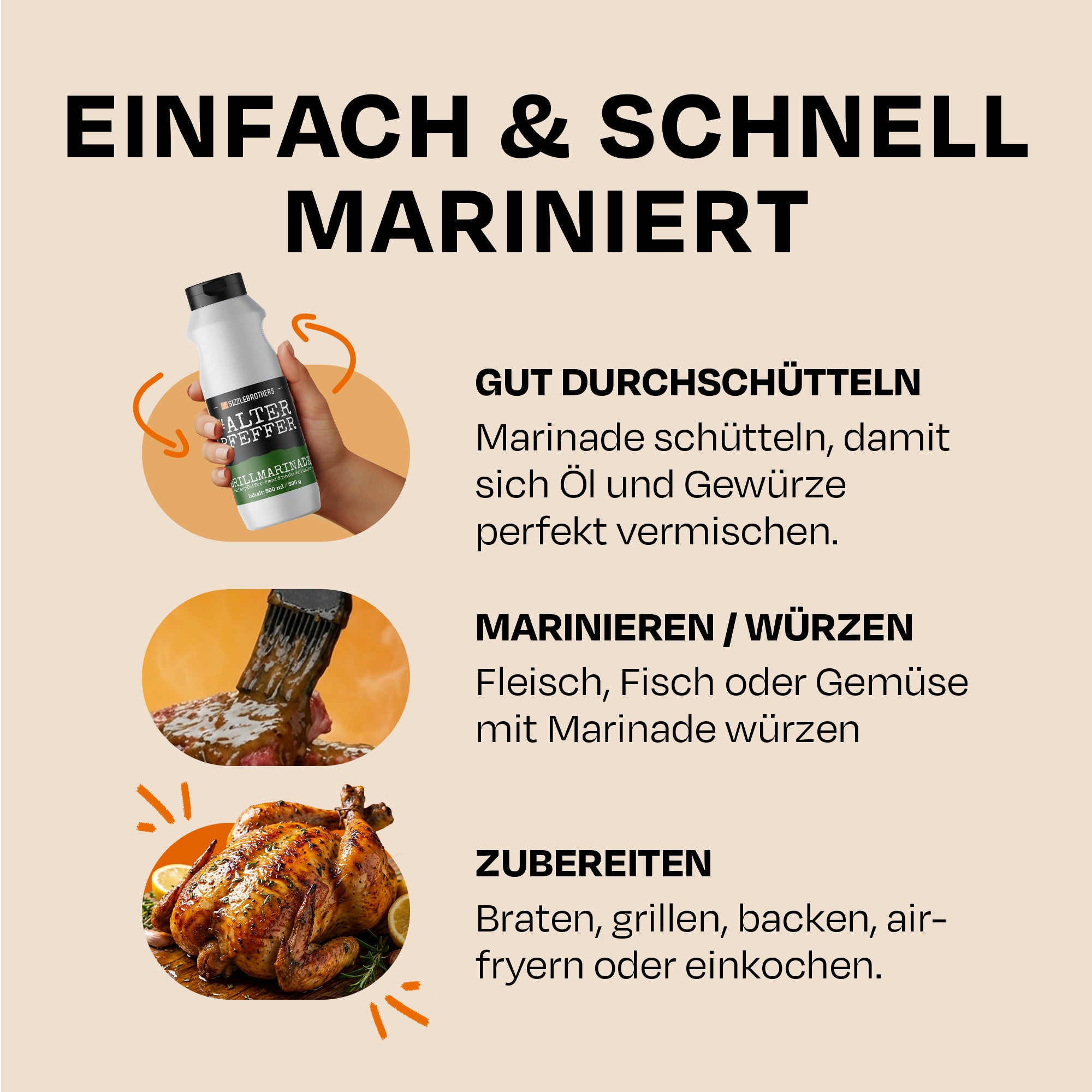Alter Pfeffer Marinade